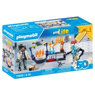 Scienziato con Robot - My Life di Playmobil