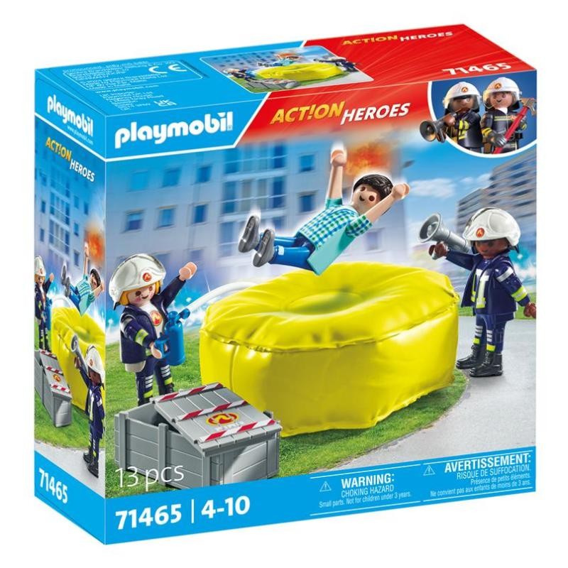 Materasso di Salvataggio dei Pompieri di Playmobil