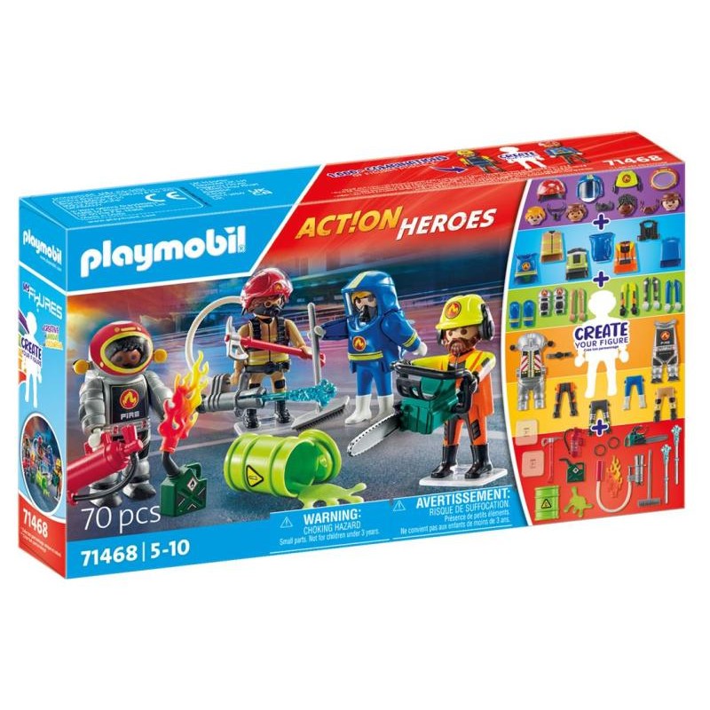 My Figures: Pompieri di Playmobil