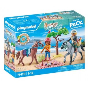 Starter Pack Gita a Cavallo di Playmobil