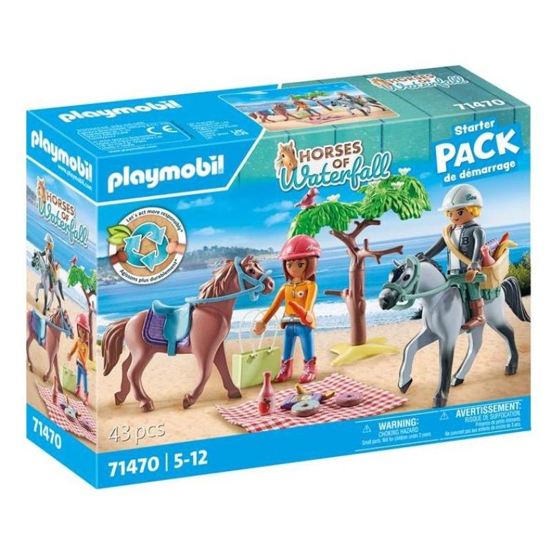 Starter Pack Gita a Cavallo di Playmobil
