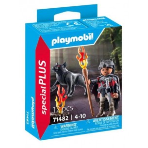 Guerriero con Lupo di Playmobil