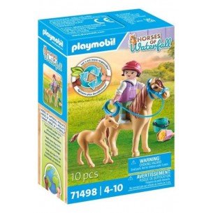 Bambina con Pony e Puledro di Playmobil
