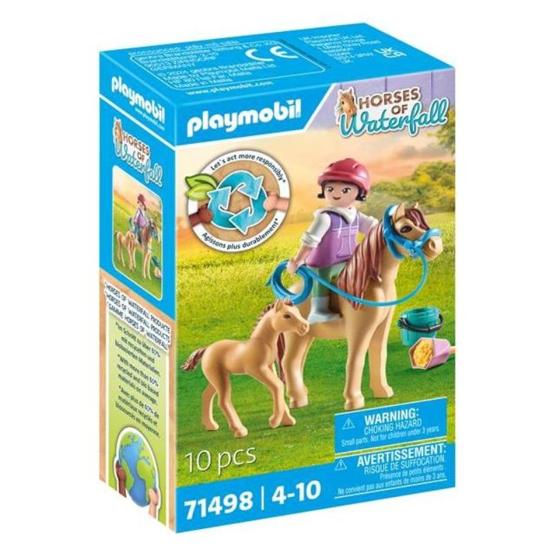 Bambina con Pony e Puledro di Playmobil