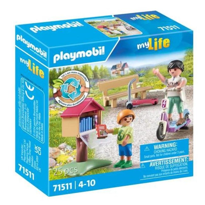 Book Sharing di Playmobil