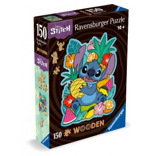 Puzzle 150 Wood Disney Stitch di Ravensburger Puzzle Adulti Di Legno