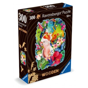 Puzzle di Legno Beautiful Birds 300 Pz di Ravensburger Puzzle Adulti Di Legno