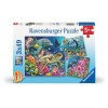 Puzzle 3x49 Meraviglie Sottomarine 3 X 49 Pz di Ravensburger Puzzle 3x49 Pz
