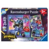 Puzzle 3x49 Batwheels 3 X 49 Pz di Ravensburger Puzzle 3x49 Pz