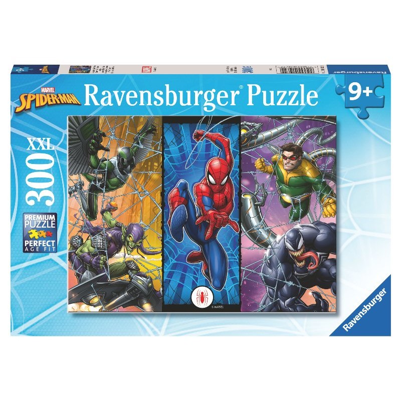 Puzzle 300 Spider-Man Xxl 300 Pz di Ravensburger Puzzle 300 Pezzi Xxl