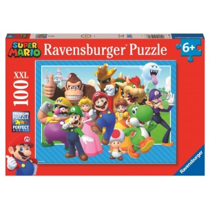 Puzzle 100 Super Mario Xxl 100 Pz di Ravensburger Puzzle 100 Pezzi Xxl