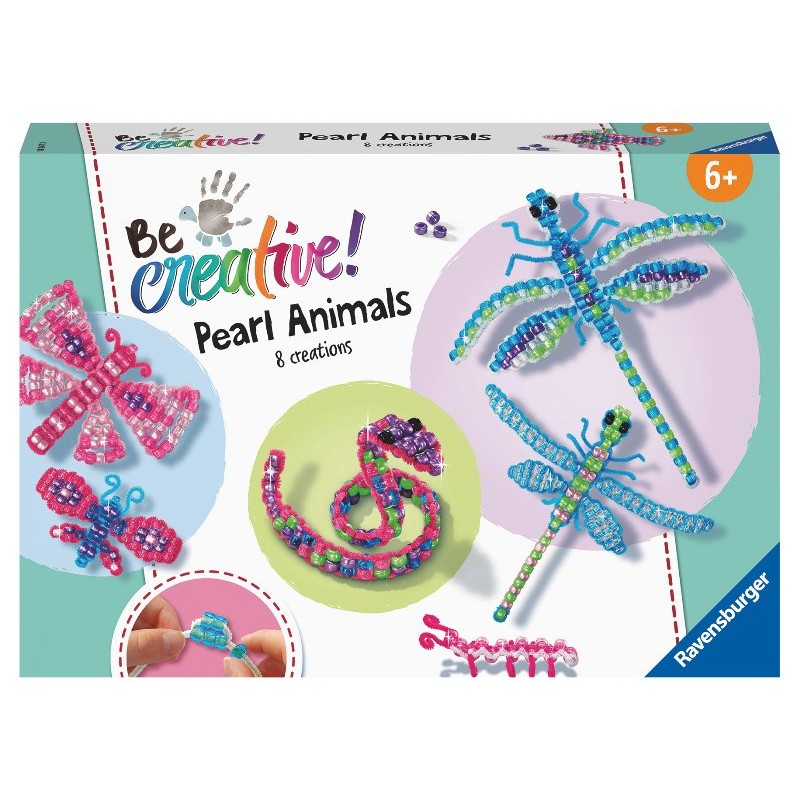 Be Creative! Midi Xl Animaletti di Perline di Ravensburger Creativi