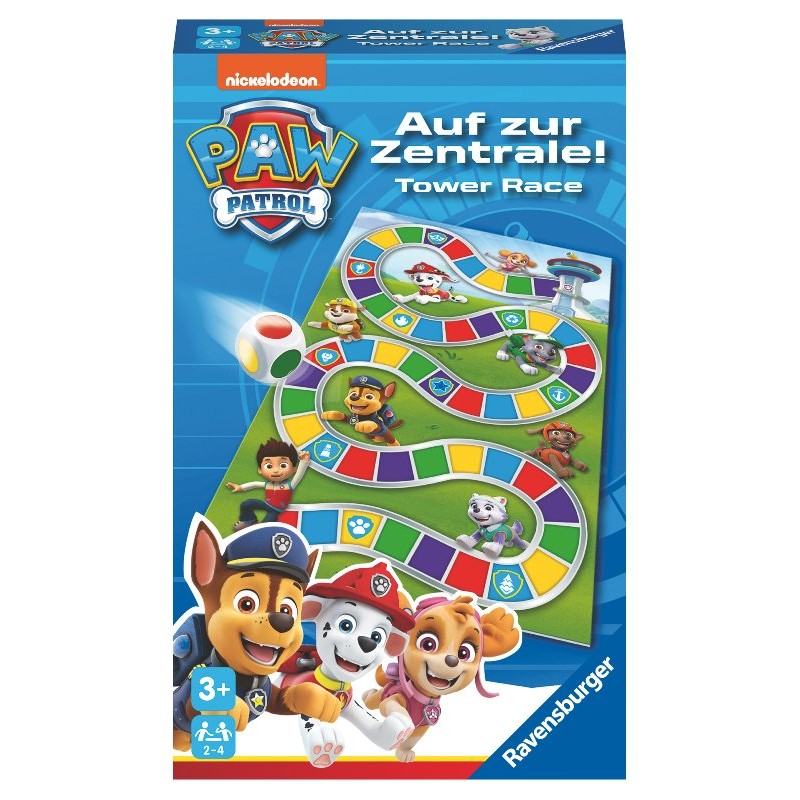 Paw Patrol Tower Race di Ravensburger Bring Along Games