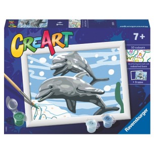 Creart Delfini Giocherelloni di Ravensburger Creart Kids