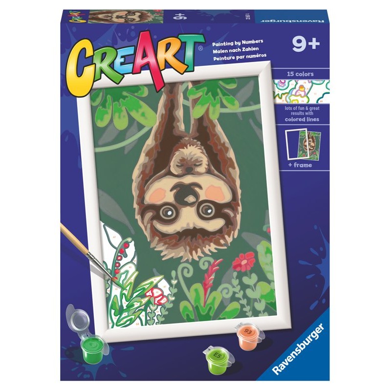 Creart Serie D Classic Bradipo Pigro di Ravensburger