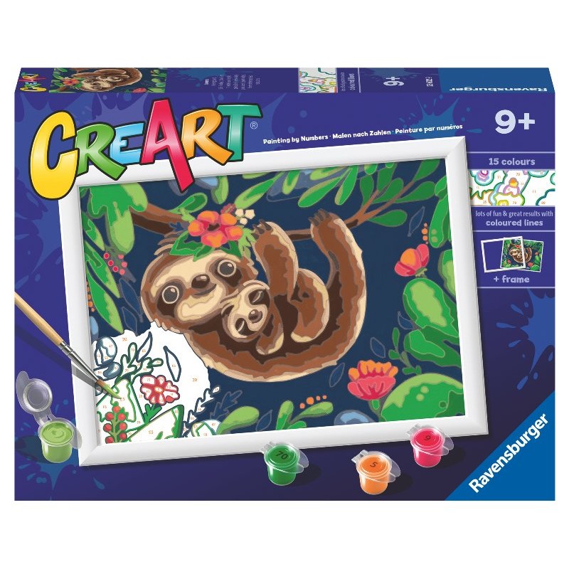 Creart Vita da Bradipo di Ravensburger Creart Kids