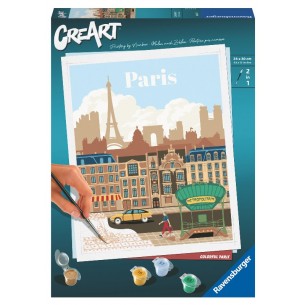 Creart City Parigi di Ravensburger Creart Adult