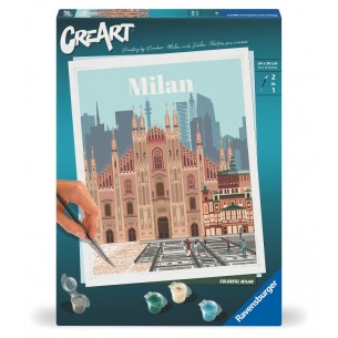 Creart City Milano di Ravensburger Creart Adult