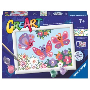 Creart Farfalle Glitter di Ravensburger Creart Kids