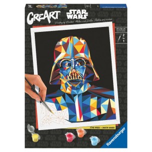 Creart Polygon Starwars Darth Vader di Ravensburger Creart Adult