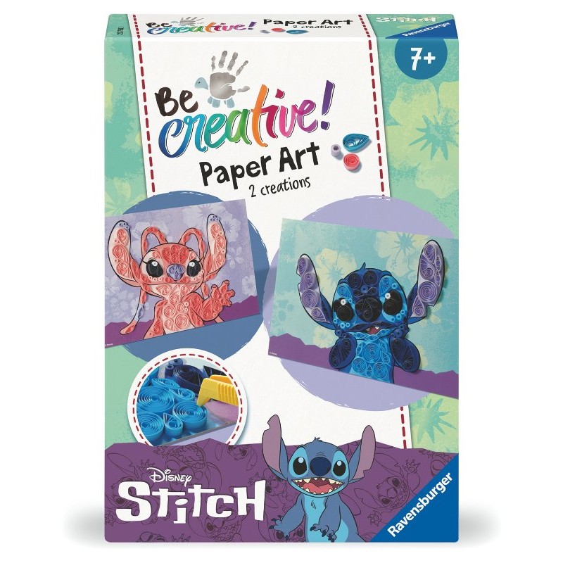 Be Creative! Midi Paper Art: Stitch di Ravensburger Creativi