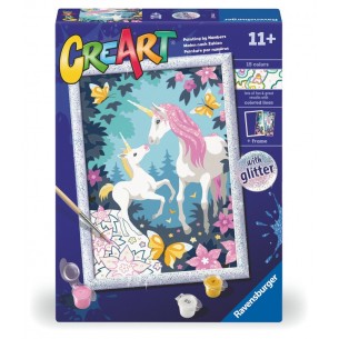 Creart Unicorni Glitter di Ravensburger Creart Kids