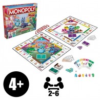 Monopoly Junior 2 Giochi in 1 di Hasbro Games
