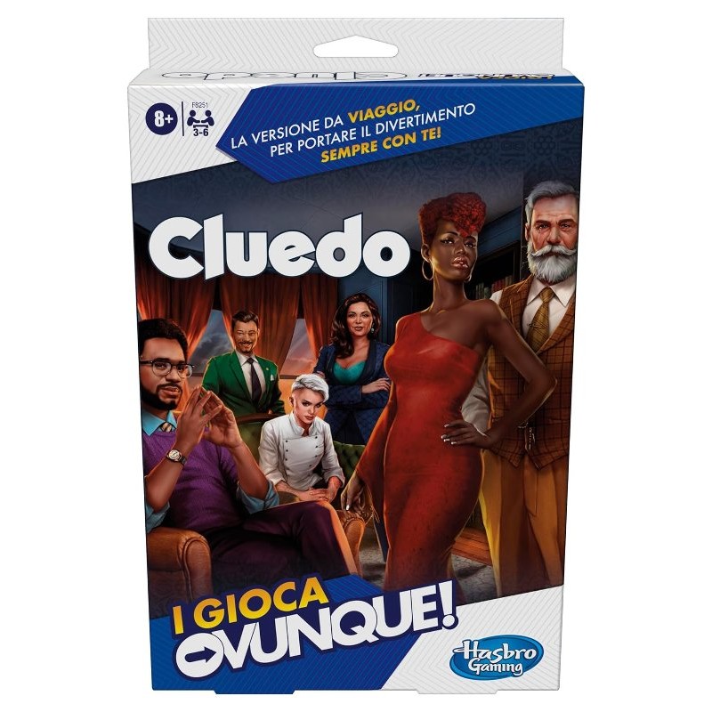Cluedo i Gioca Ovunque di Hasbro Games