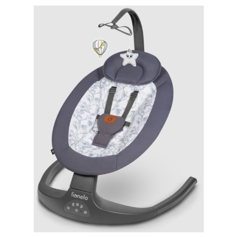 Swinging Chair Ralf (Lo-Ralf Grey White) di Lionelo Cullette A Dondolo