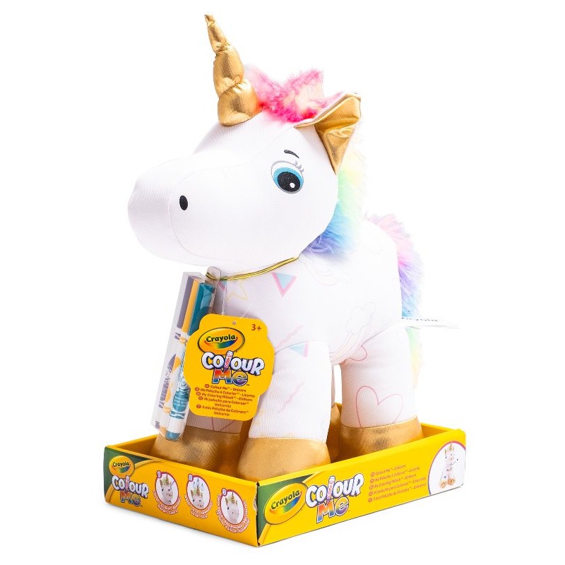 Colora il Tuo Pelouche Unicorno di Crayola