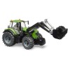 Trattore Deutz 8280 Ttv con Benna di Bruder