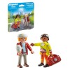 Duo Pack Paramedico con Paziente di Playmobil