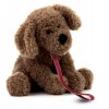 Peluche Tafey Lagotto Bruno con Guinzaglio Misura L.30cm di Plush-Company