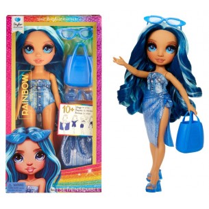 Rainbow High Swim & Style Fashion Doll For Sidekick- Skyler (Blue) di Mgae Enternaiment, Inc