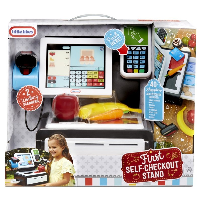 First Self Checkout Stand di Little Tikes