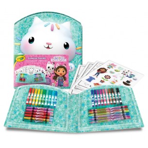 Valigetta Creativa Gabby'S Dollhouse di Crayola