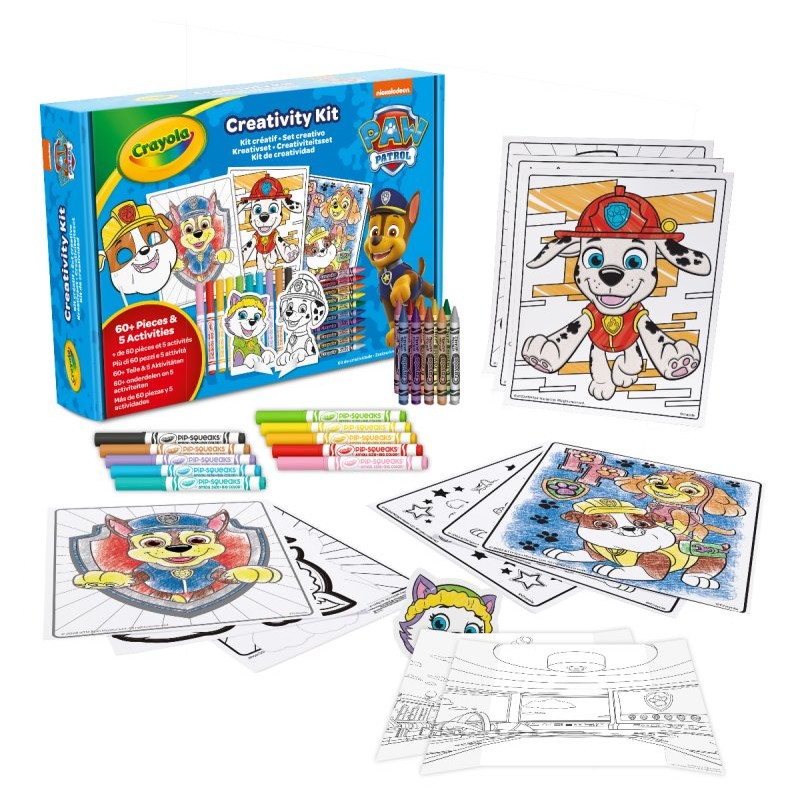 Set Creativo 5 in 1 Paw Patrol di Crayola