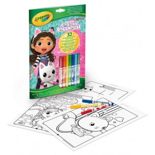 Album Coloring Gabby'S Dollhouse di Crayola