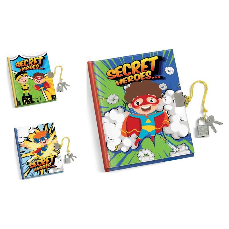 Diario Secret Heroes di Lebez