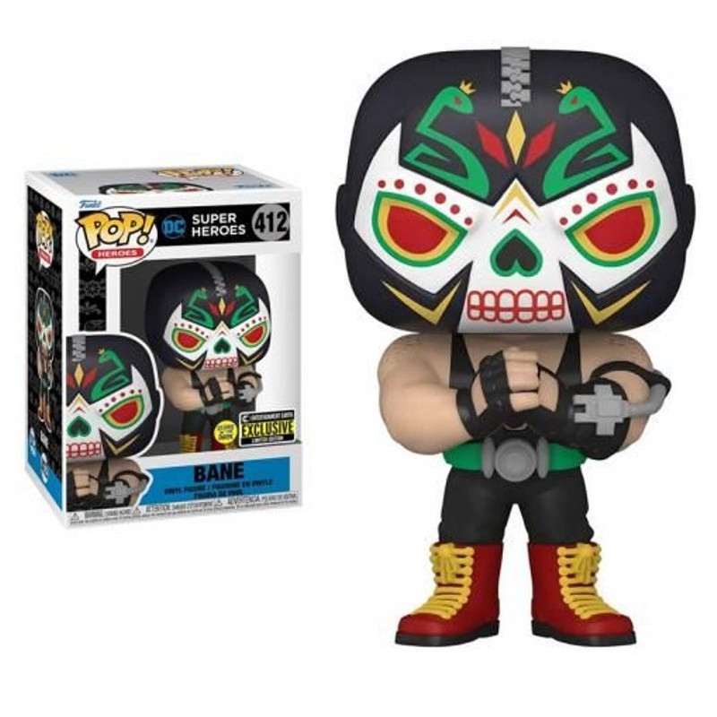 Funko Pop Heroes Dia De Los Dc Bane - Gitd Special Edition di Funko Lcc