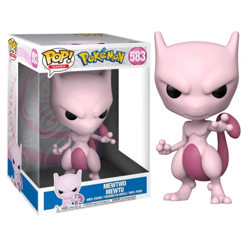Funko Pokemon Mewtwo(Emea) (Pop! Jumbo 10": Pokemon) di Funko Lcc