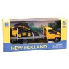 1/36 Iveco Daily Roll-Off With New Holland Farm Tractor T6, Skid Streer L228,B110c di New-Ray