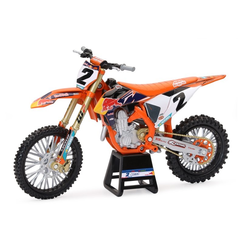 1/12 Red Bull Ktm 450sx-F Factory Racing Team- Cooper Webb N.2 di New-Ray
