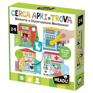 Cerca Apri e Trova Montessori di Headu Baby Educational
