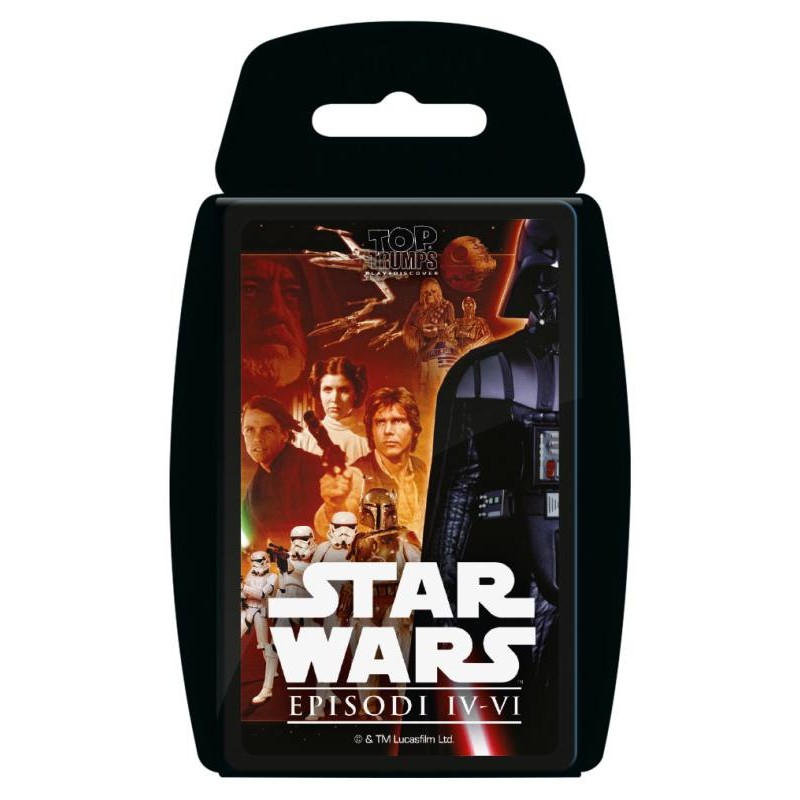 Top Trumps Star Wars Top 30 Characters di Winning Moves Uk Limited