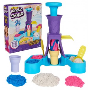 Kinetic Sand Playset Gelateria Colorata di Spinmaster Kinetic Sand
