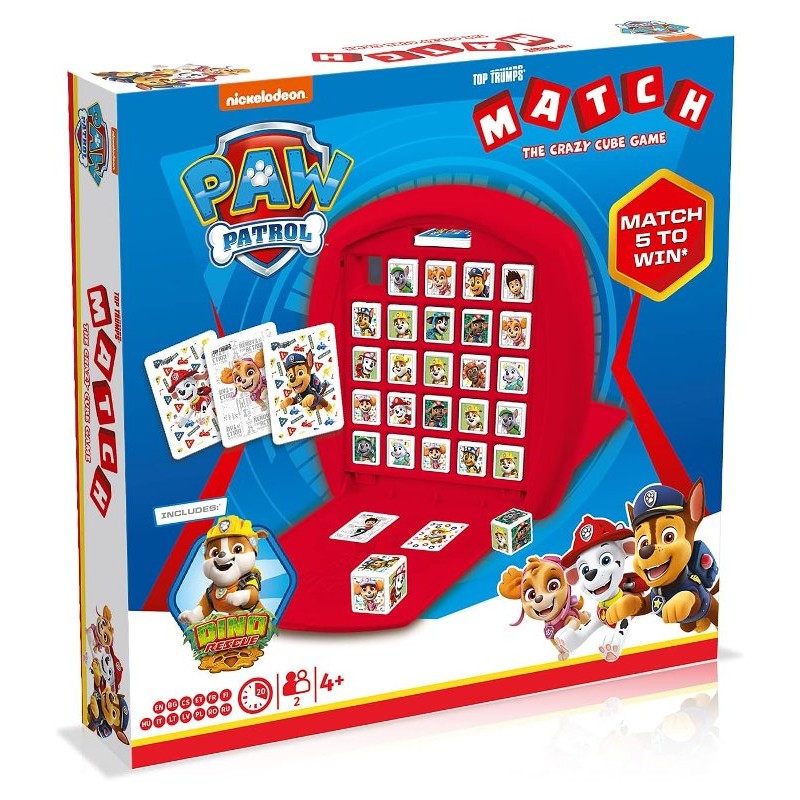 Top Trumps Match Paw Patrol Red di Winning Moves Uk Limited