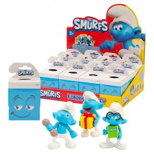 Puffi Personaggi Funny 7,5cm Cdu 12 Ass di Giochi-Preziosi