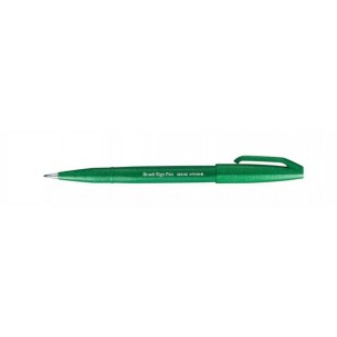 Sign Pen Brush Pentel Verde di Pentel Ital. Spa