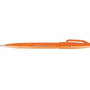 Sign Pen Brush Pentel Arancio di Pentel Ital. Spa